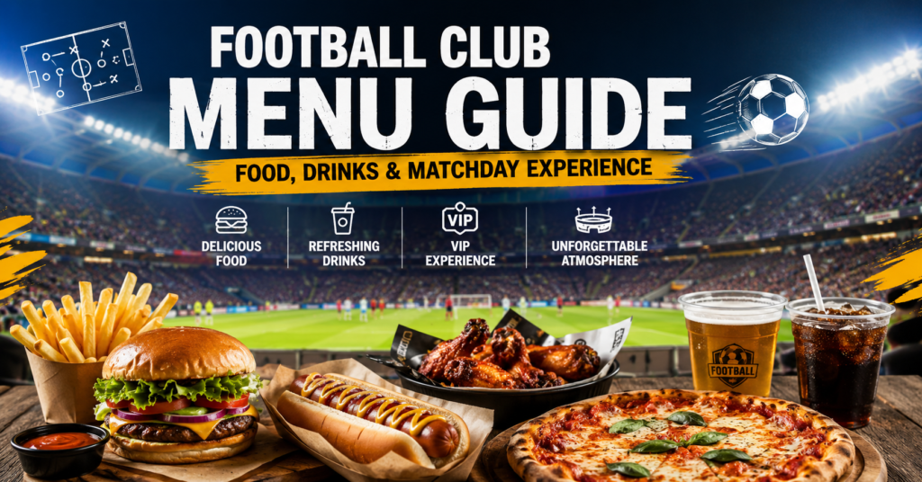 Football Club Menu