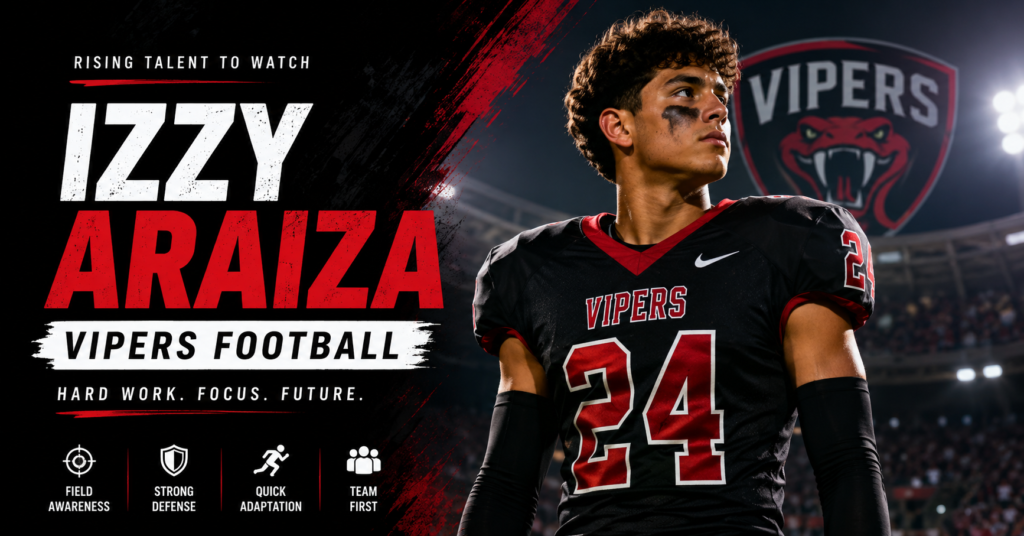 Izzy Araiza Vipers Football