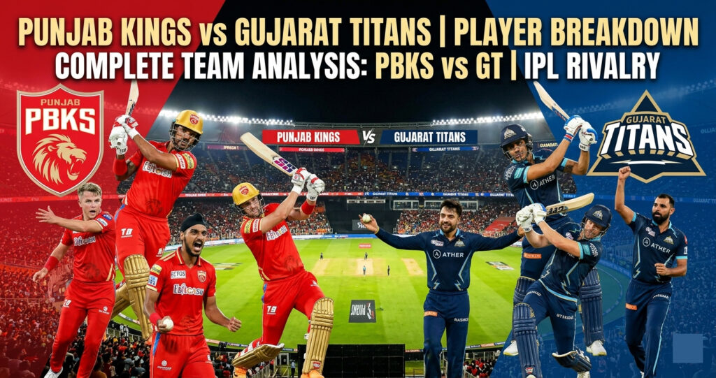 Punjab Kings vs Gujarat Titans Players