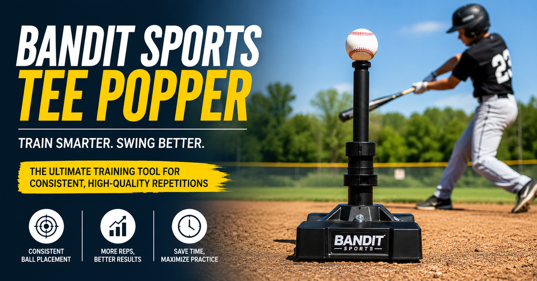 Bandit Sports Tee Popper