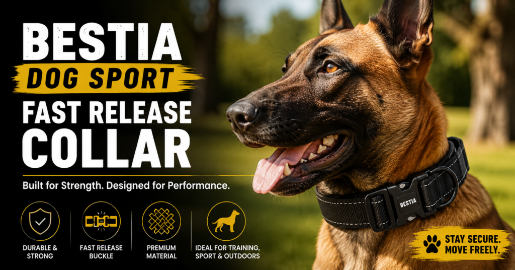 Bestia Dog Sport Fast Release Collar