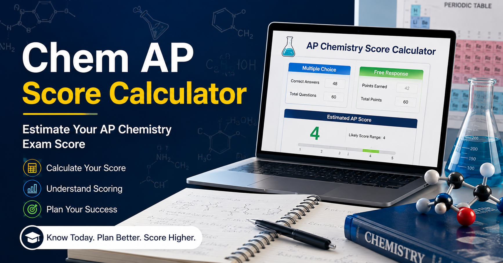 Chem AP Score Calculator